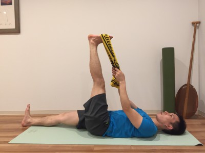 ストレッチは身体の末端と中心の距離を伸ばす モモ裏