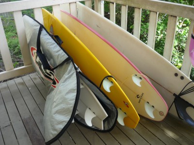 サーフィンには水分摂取が大事!