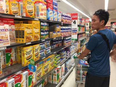 オーストラリア スーパーの様子