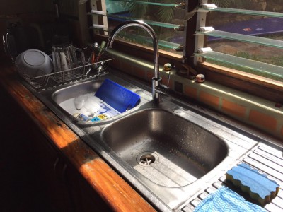 オーストラリアの一般家庭のシンク