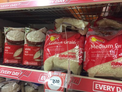 オーストラリアの選手帯同 食事編④ 日本食