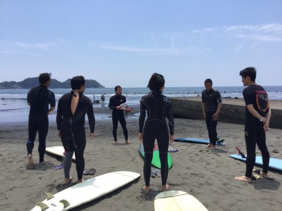 【レポート】第2回 初・中級サーファーのサーフ&ピラティス サーフィンレッスン2