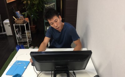 片側の首こり バナナスタイル