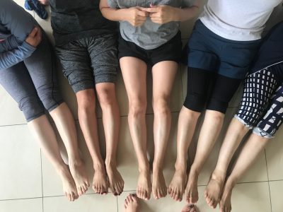 湘南美女会 足の記念撮影