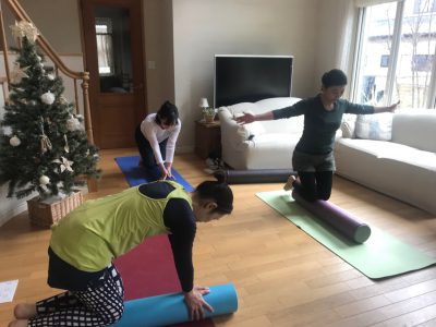 湘南美女会 バランス感覚エクササイズ バランスとれてる