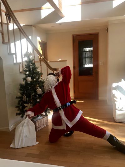 湘南美女会 サンタクロース登場