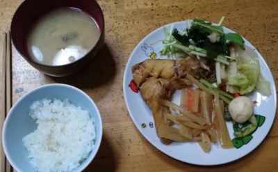 食トレモニターT様の夕食