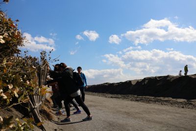 ヒップアップウォーキングのトレーニング風景