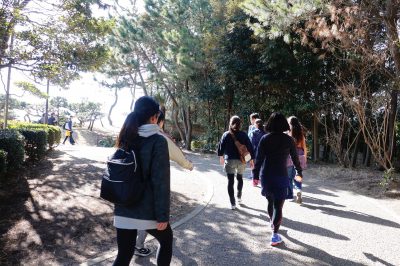 ヒップアップウォーキングのスタート地点