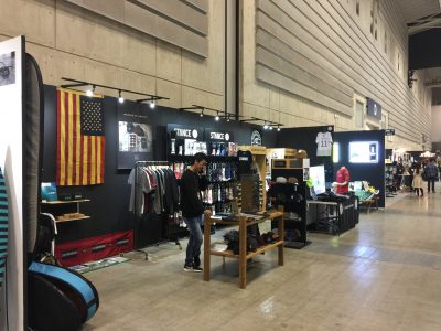サーフチューブトレーニング INTER STYLE 2018オシャレなブース