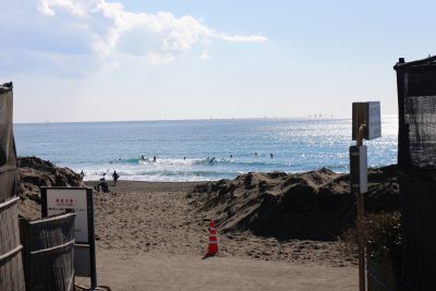 ヒップアップウォーキングで見た海の風景