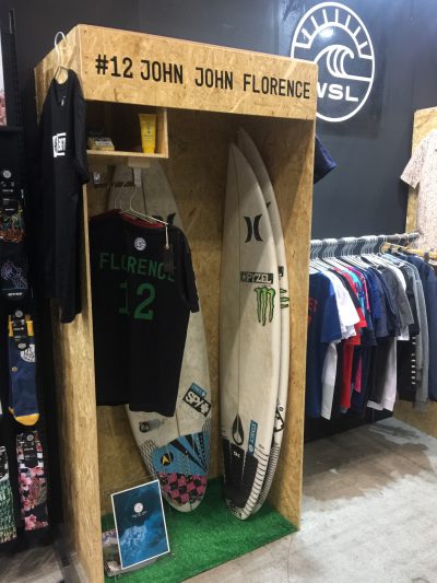 サーフチューブトレーニング INTER STYLE 2018 ジョンジョン選手の板