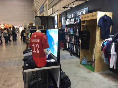 サーフチューブトレーニング INTER STYLE 2018のブースの様子
