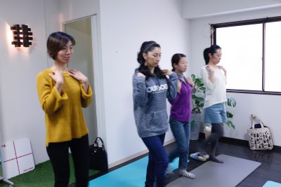 ヒップアップウォーキング講座のポイント3