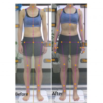 くびれ専門 ボディバランススタジオCOMFY くびれモニター A様 1