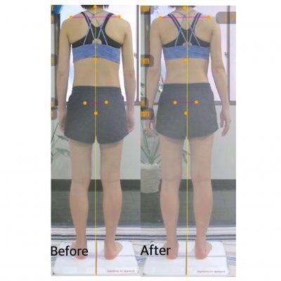 くびれ専門 ボディバランススタジオCOMFY くびれモニター A様 2