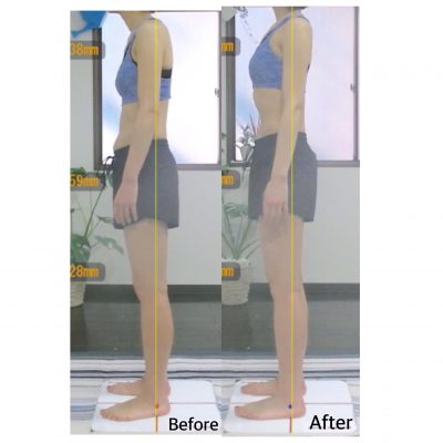 くびれ専門 ボディバランススタジオCOMFY くびれモニター A様 3