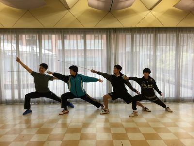 フェンシングトレーニング in 長野