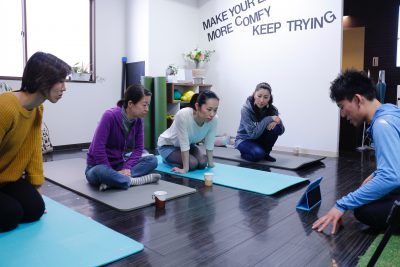 ヒップアップウォーキング講座の歩行クイズ