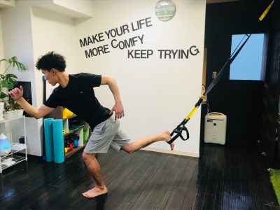 TRX 下半身のエクササイズ