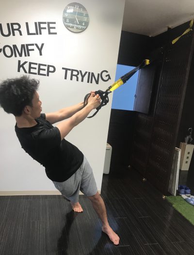 TRXサスペンショントレーナーの説明