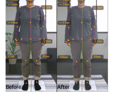 くびれ専門 ボディバランススタジオCOMFY くびれモニター E様 1