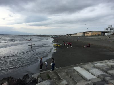 ヒップアップウォーキングの帰路