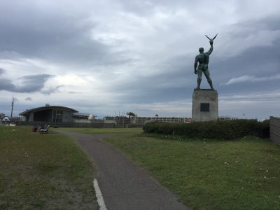 ヒップアップウォーキングのゴール地点
