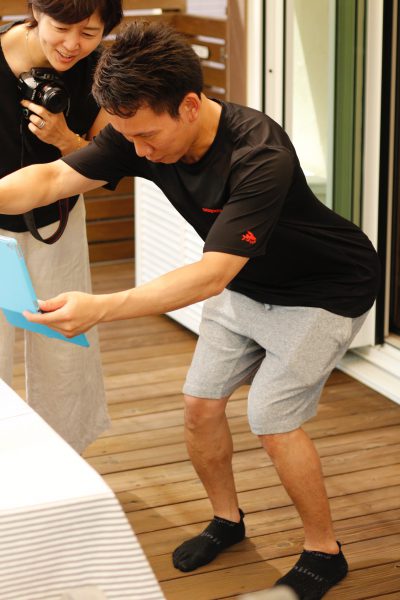 湘南美女会 高橋和晃写真を撮る