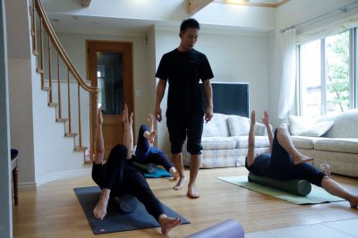 湘南美女会 エクササイズは集中力が大切