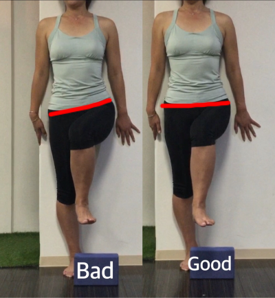 筋トレは正しく動く もも上げと骨盤