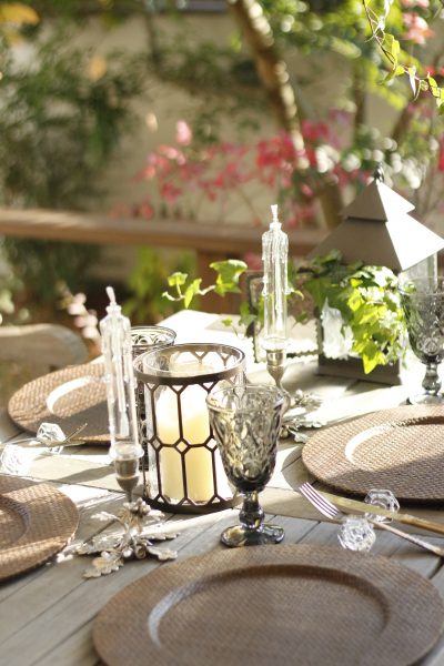 盛り付けとコーディネート