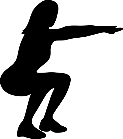 立つ・歩く・スクワット