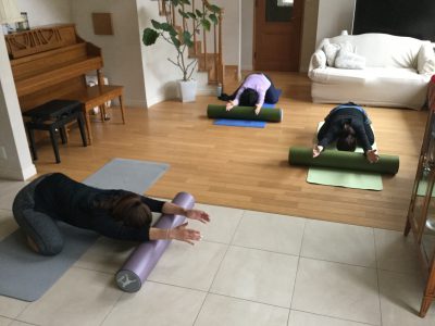 湘南美女会 脇腹のストレッチ