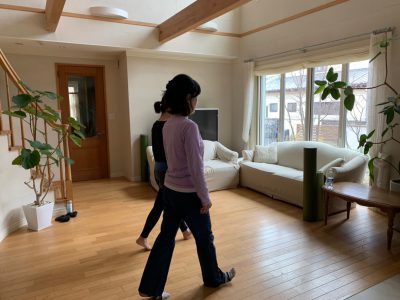 湘南美女会 ウォーキング風景