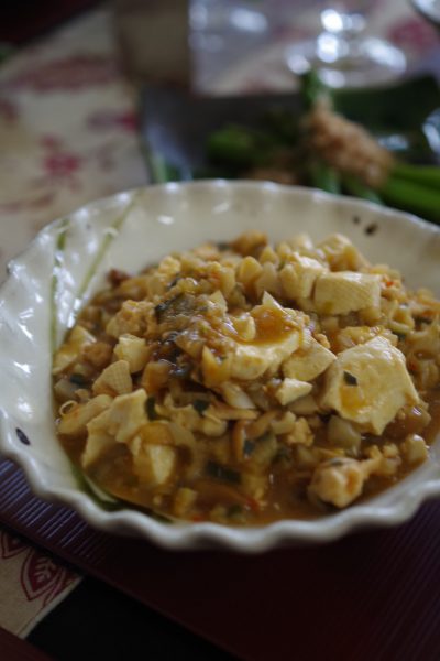 筋肉促進!シャキシャキ麻婆豆腐
