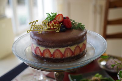 ハナ先生特製 Birthday cake