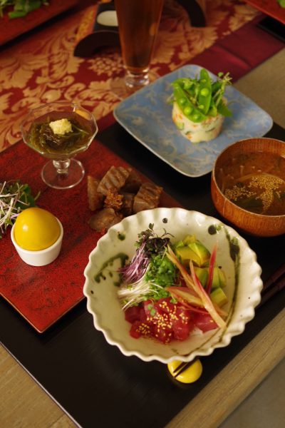 ヘルシーお腹痩せランチ 完成