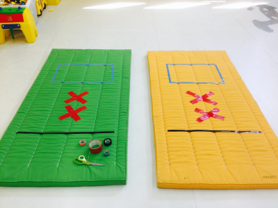 幼児体育のマット運動