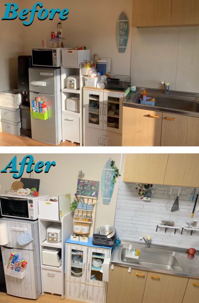 100均アイテムでキッチンをオシャレに！横