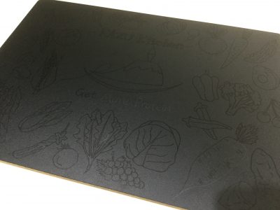 100均 ブラックボード 下書き後