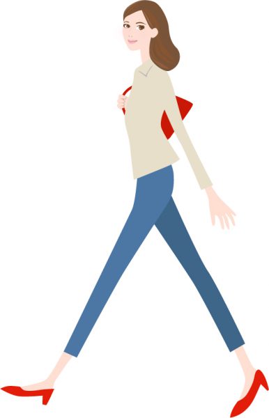 歩行におけるもも裏の役割