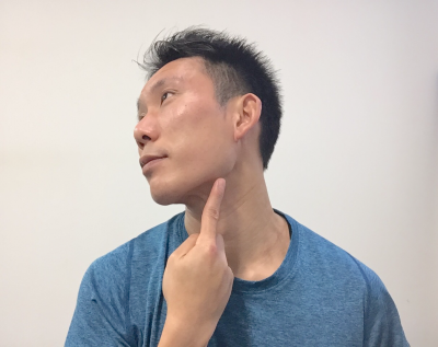 アゴのとんがり